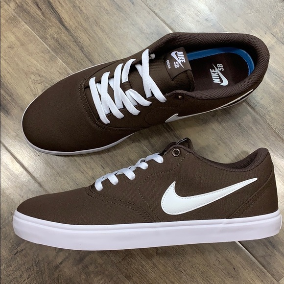 NIKE SB CHECK SOLAR CNVS baroque brown/white - Picture 2 of 16